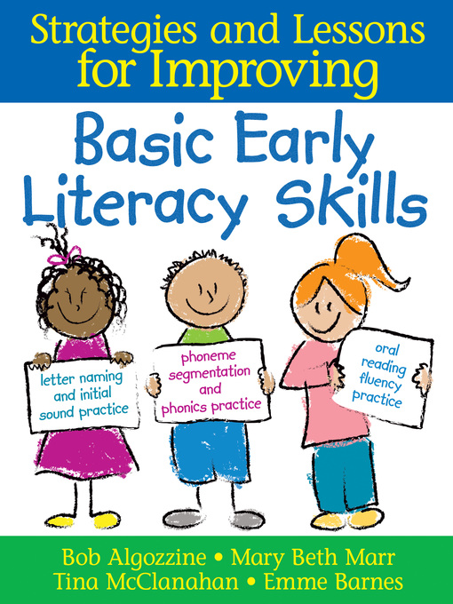 Cover image for Strategies and Lessons for Improving Basic Early Literacy Skills